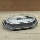 Διαφανές καπάκι για μεγάλη οκτάγωνη πιατέλα SP 45cm