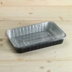 Διαφανές υπερηψωμένο ανακυκλώσιμο καπάκι για σκεύος smooth wall 2040cc