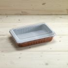 Διαφανές υπερηψωμένο ανακυκλώσιμο καπάκι για σκεύος smooth wall 1820cc