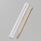 Bamboo chopsticks σε λευκό περιτύλιγμα