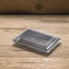 Διαφανές υπερηψωμένο ανακυκλώσιμο καπάκι για σκεύος sushi P17124