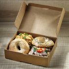 Χάρτινο παραλληλόγραμμο μεγάλο κουτί για ορεκτικά & club sandwich