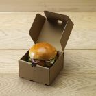 Χάρτινο τετράγωνο κουτί xx-small για burger & ορεκτικά