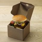 Χάρτινο τετράγωνο κουτί small για burger