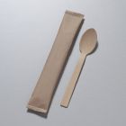Bamboo κουτάλι 17 cm συσκευασμένο