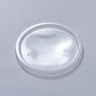 Διαφανές ίσιο ανακυκλώσιμο καπάκι για σκεύος bagasse BW8