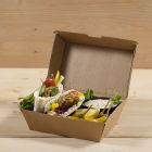 Χάρτινο παραλληλόγραμμο κουτί για sandwich & ορεκτικά