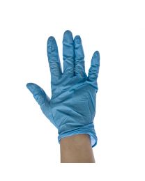 Γάντια βινυλίου μπλε x-large