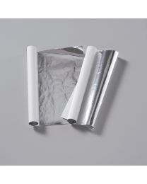 Λαμιναρισμένα αλουμινόφυλλα διαστάσεων 35x35 cm με λευκό χαρτί