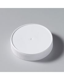 Λευκό ίσιο πλαστικό καπάκι για βαζάκι pet 300ml