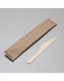 Ξύλινο μαχαίρι 16 cm συσκευασμένο