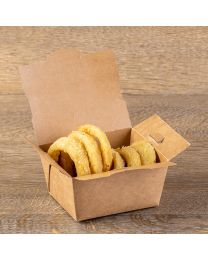 Χάρτινο παραλληλόγραμμο κουτί lunchbox small για burger & ορεκτικά