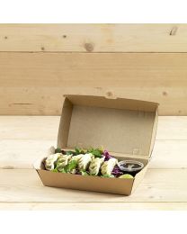 Χάρτινο παραλληλόγραμμο κουτί για sandwich & ορεκτικά