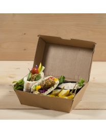 Χάρτινο παραλληλόγραμμο κουτί για sandwich & ορεκτικά