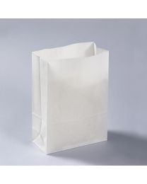 Χάρτινη τσάντα λευκή 22x10x31 cm