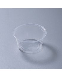 Διαφανές δοχείο 60ml με ξεχωριστό καπάκι