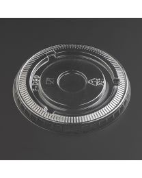 Ίσιο κλειστό διαφανές καπάκι pet 90 mm